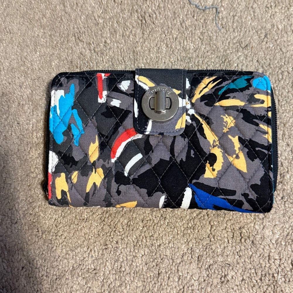Vera Bradley Multicolor Quilted Wallet